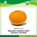 100% natural food grade NOP certified organic turmeric root  powder